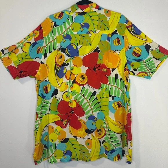 SIMON MILLER Zeem Graphic Fruit Print Shirt XL - flawed - Picture 9 of 10